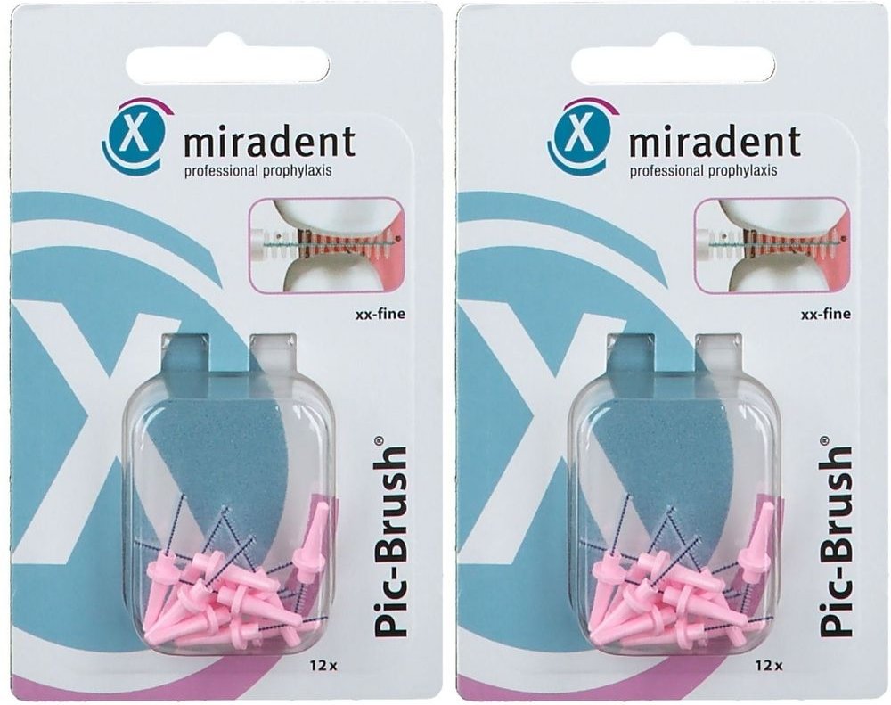 PIC Brush Interd Pink xx x2 2x12 St Zahnbürste