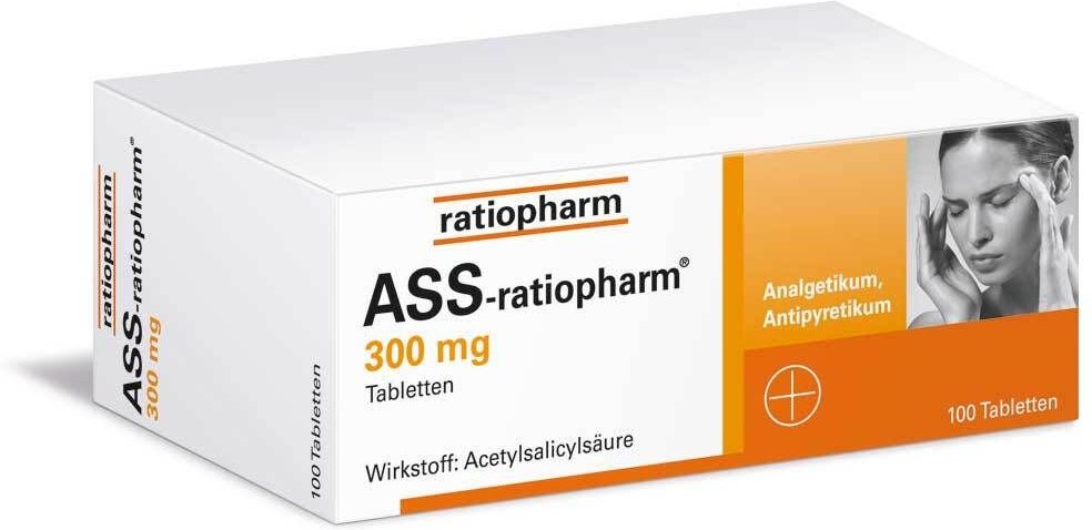 ASS-ratiopharm 300 mg Tabletten 100 St