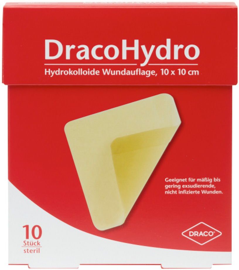 Dracohydro Hydrokoll.Wundauflage 10x10cm