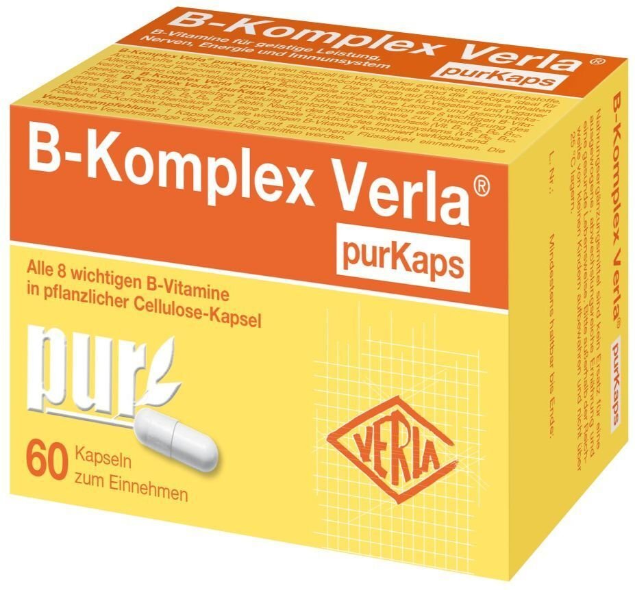 B-Komplex Verla purKaps 60 St Kapseln