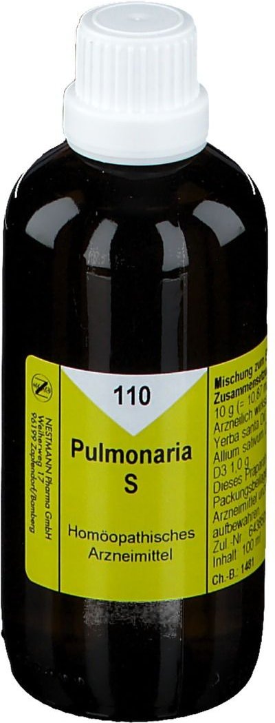 Pulmonaria S 110 Tropfen 100 ml