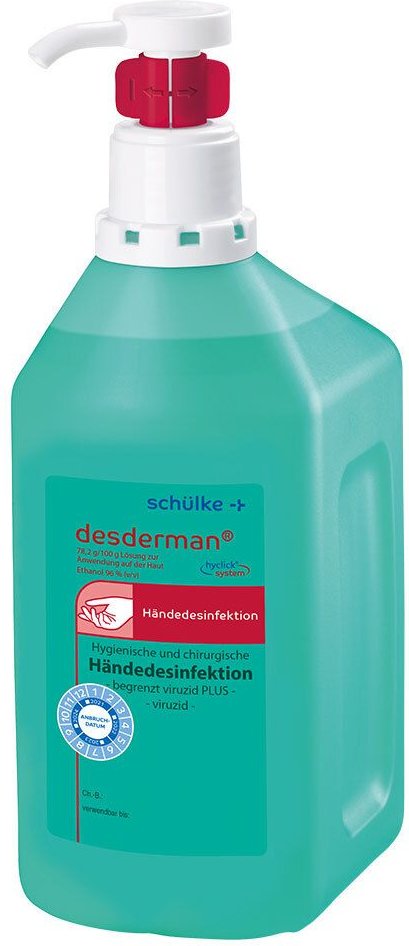 Desderman 78,2 g/100 g Lsg.z.Anw.a.d.Haut hyclick 1 l Lösung