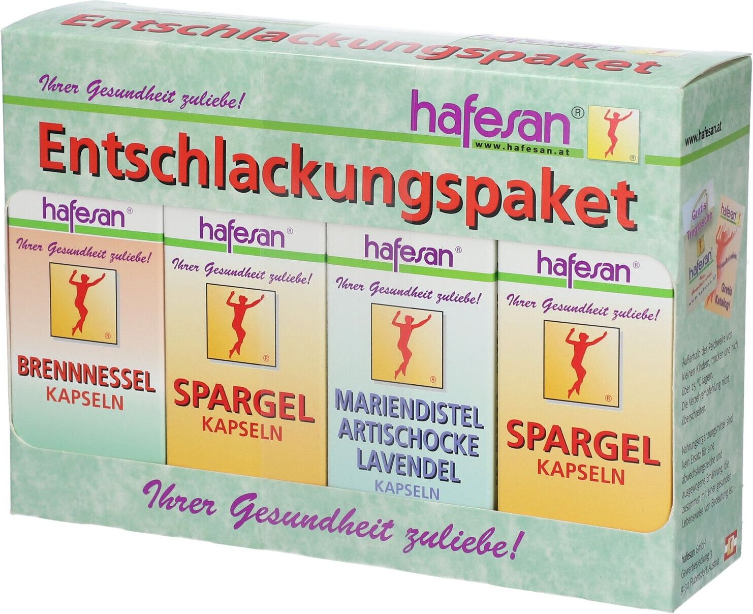 Hafesan Entschlackungspaket 1 St Kapseln