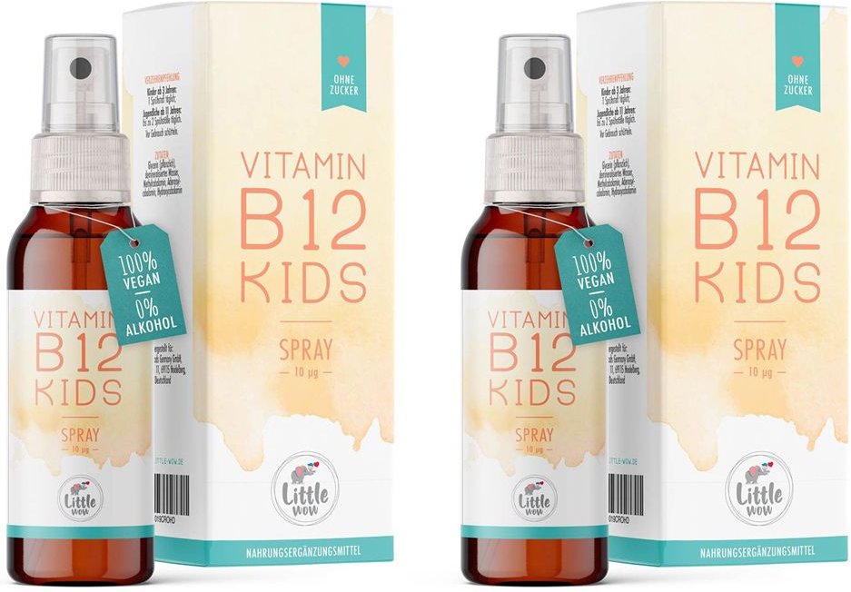 Little WOW VIT B12 KID MUN x2 2x25 ml Spray