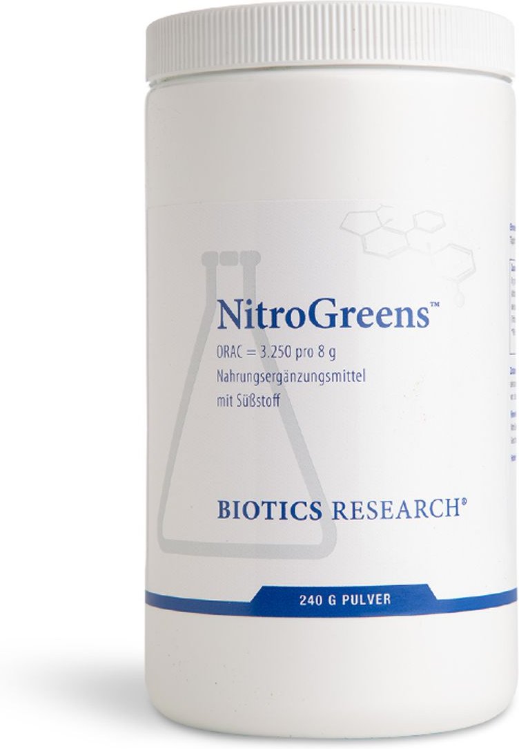 Nitrogreens biologische Getreide u.Gemüsefas.Pulv. 240 g Pulver