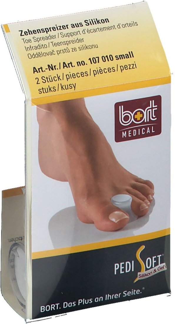 Bort PediSoft Zehenspreizer Silikon small 2 St