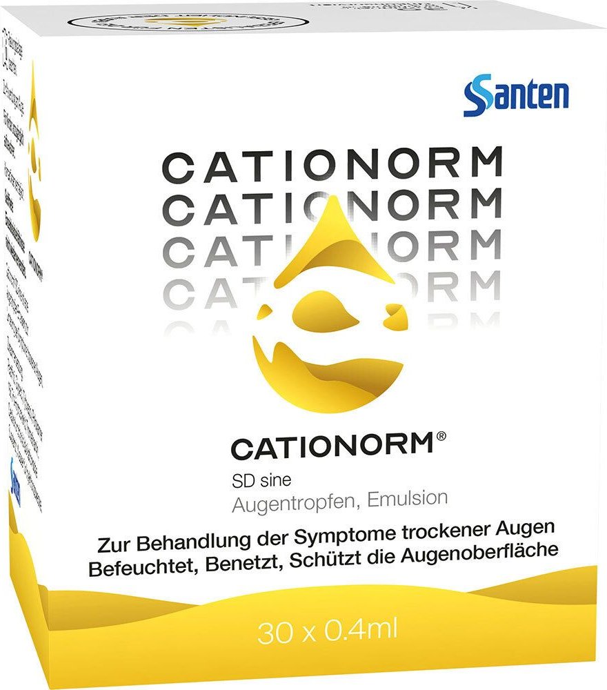 Cationorm SD sine Einzeldosispipetten 30x0,4 ml