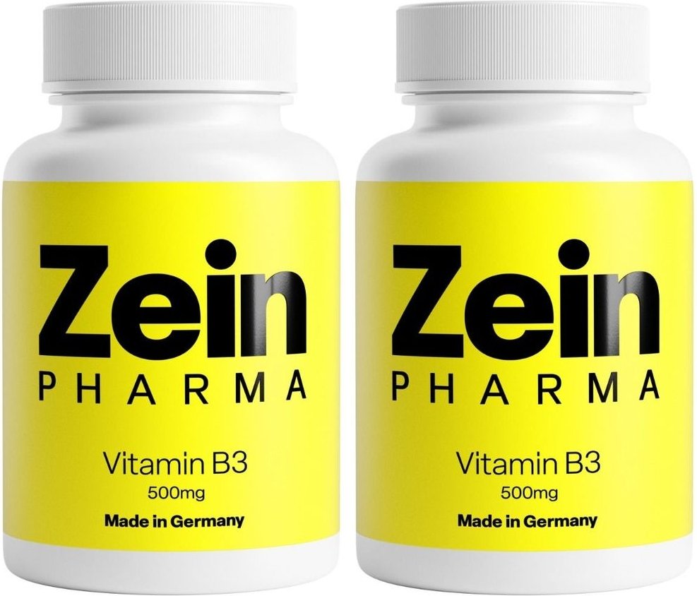 Vitamin B3 Forte Niacin 500 mg Kapseln 2x 2x90 St