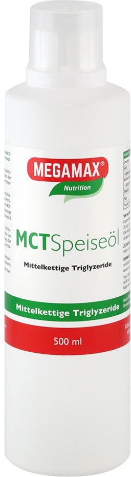 MCT 100% rein Megamax Öl 500 ml