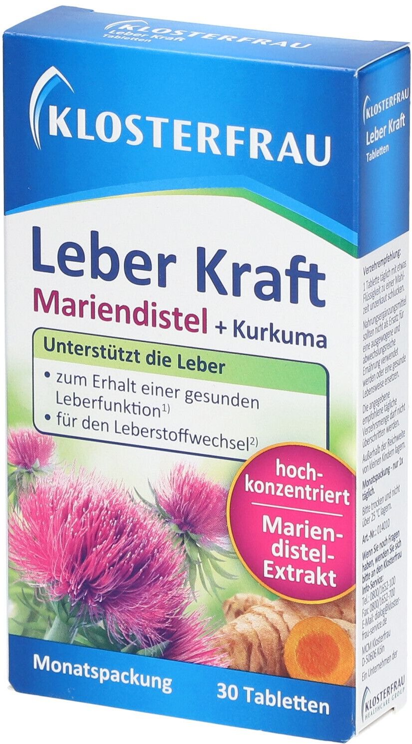 Klosterfrau Leber Kraft Tabletten 30 St