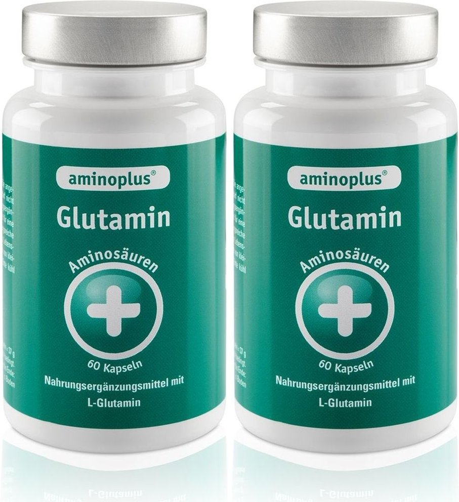 Aminoplus Glutamin x2 2x60 St Kapseln