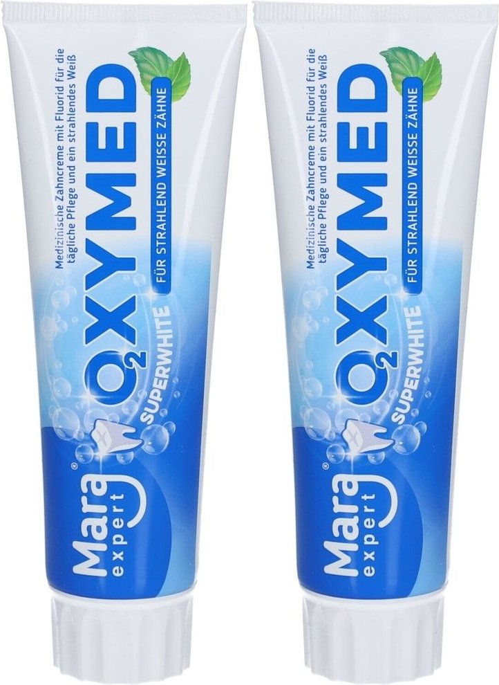 Mara Expert Aktiver Sauerstoff Zahncreme 75 ml x2 2x75