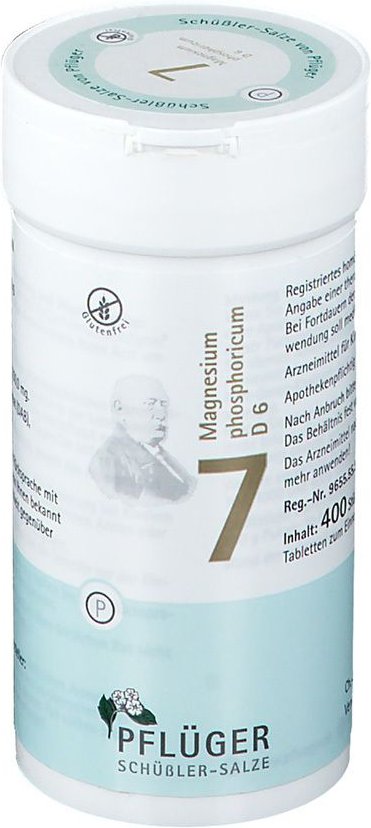 Biochemie Pflüger 7 Magnesium phosphoricum D 6 Tab 400 St Tabletten