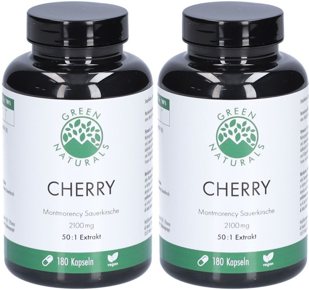 Green Naturals Cherry x2 2x180 St Kapseln