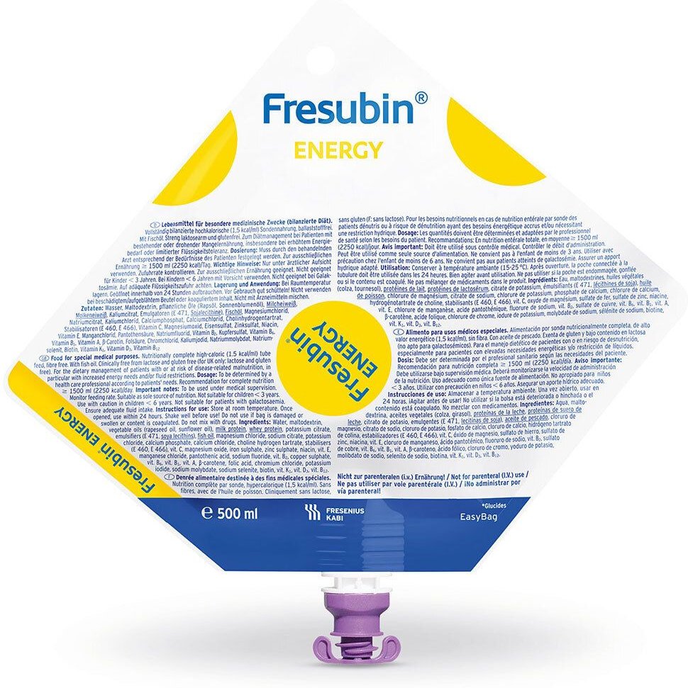 Fresubin Energy Easy Bag 15x500 ml Flüssigkeit