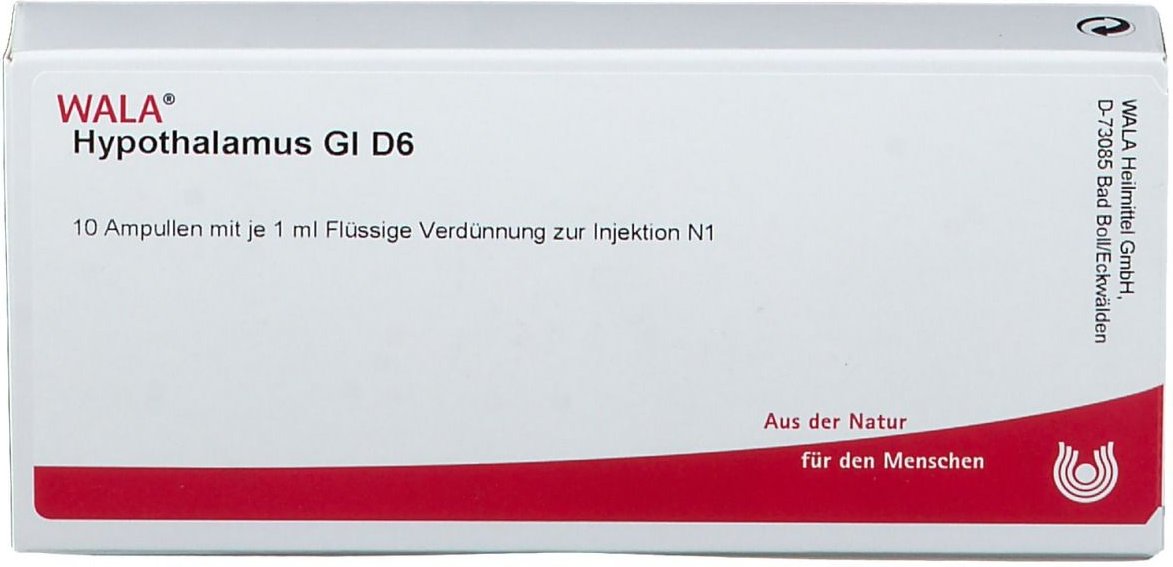 Hypothalamus GL D 6 Ampullen 10x1 ml