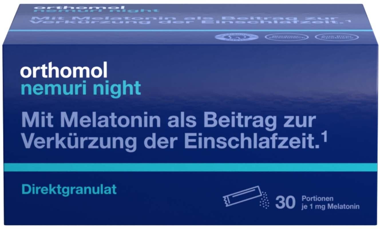 Orthomol nemuri night Direktgranulat 30 St Granulat