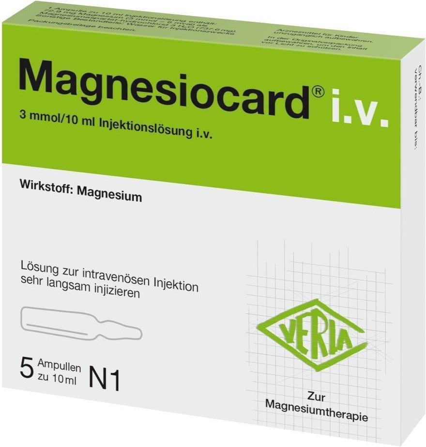 Magnesiocard i.v. Injektionslösung