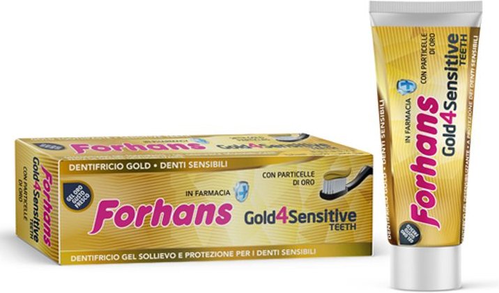 Forhans Gold4White Dentif 75Ml 75 ml Zahnpasta