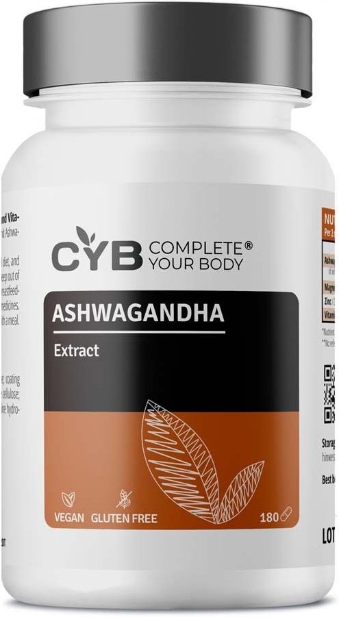 CYB Ashwagandha Vitamin B6+Magnesium+Zink Kapseln 120 St