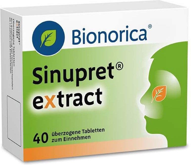 Sinupret extract überzogene Tabletten 40 St Überzogene