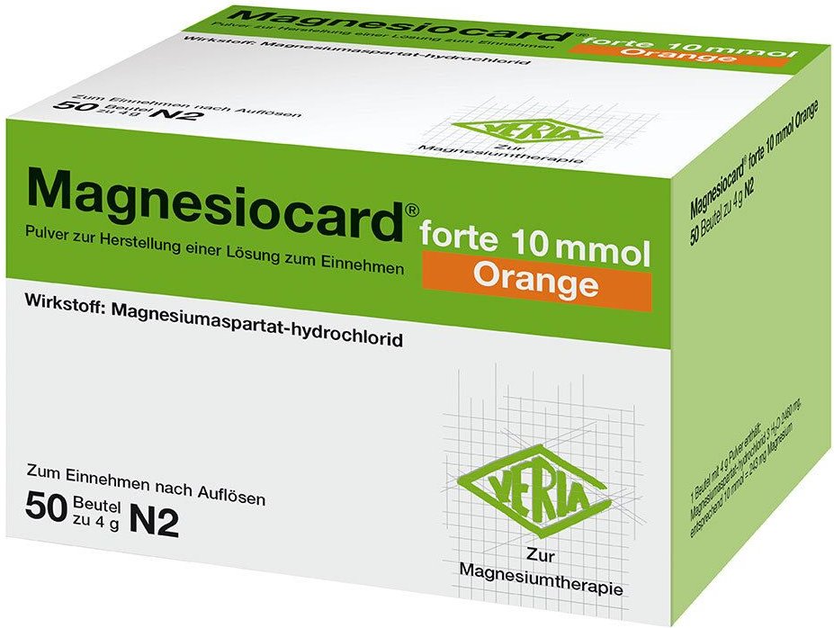 Magnesiocard forte 10 mmol Orange Pulver