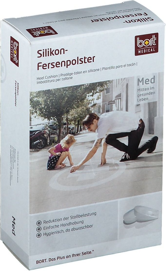 Bort Silikon Fersenpolster M 2 St Einlagen