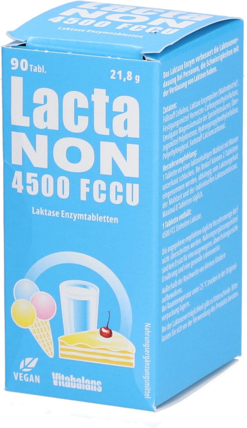 Lactanon 4500 Fccu Tabletten 90 St