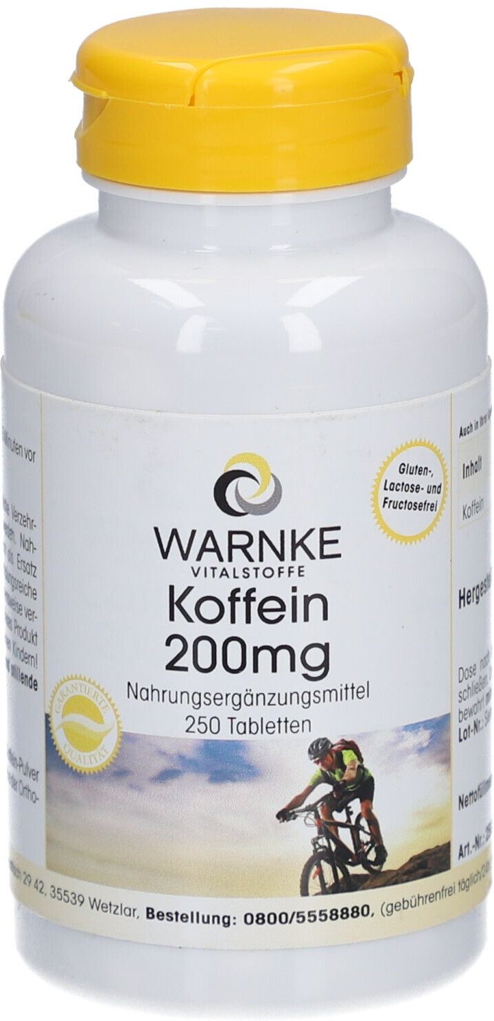 Koffein 200 mg Tabletten 250 St