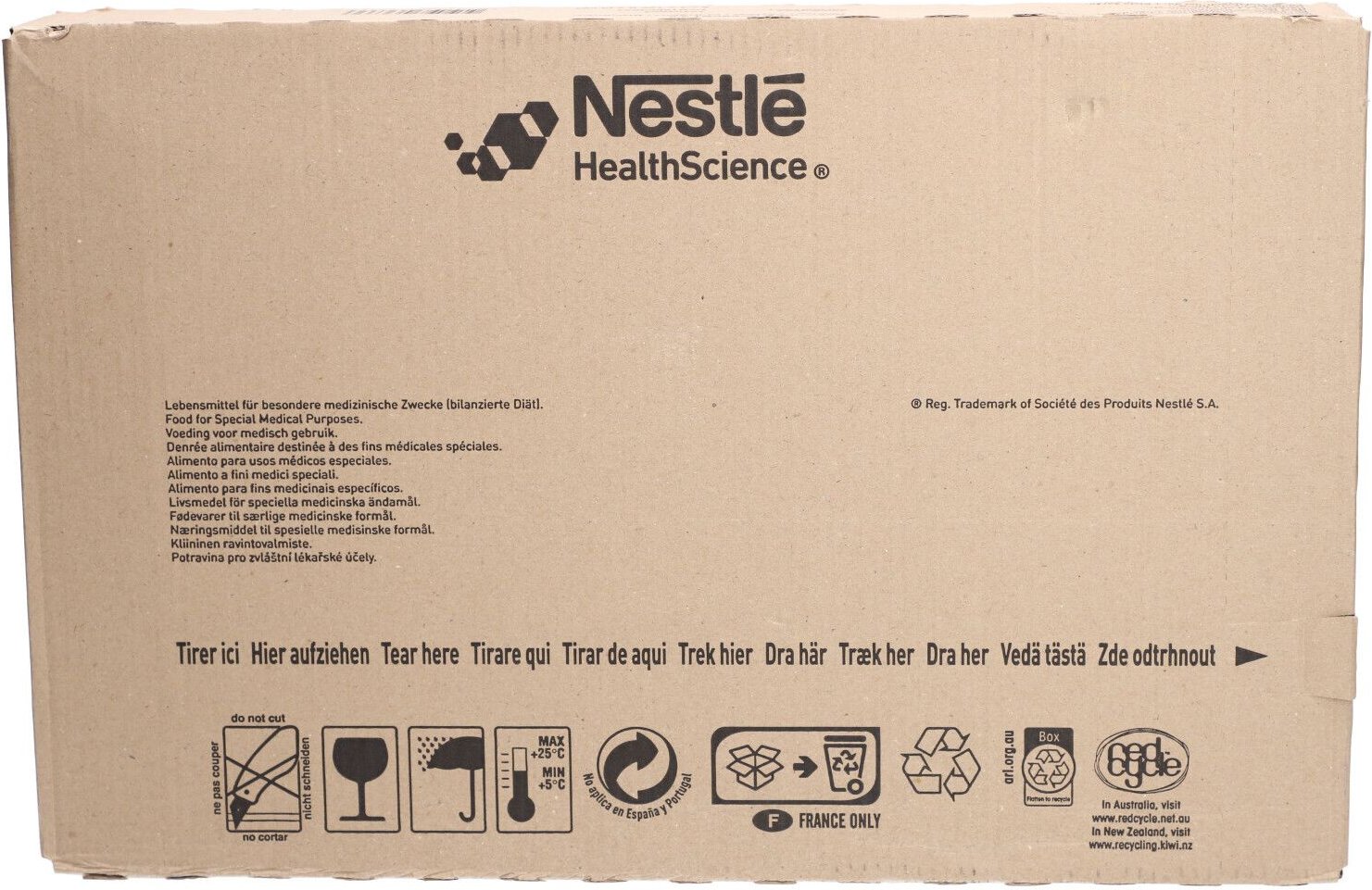 Resource Dessert 2.0 Pfirsich 6x4x125 g Pulver