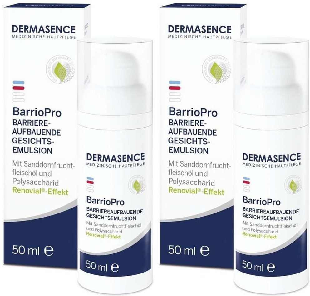 Dermasence BarrioPro Gesichtsemulsion 2x 2x50 ml Emulsion