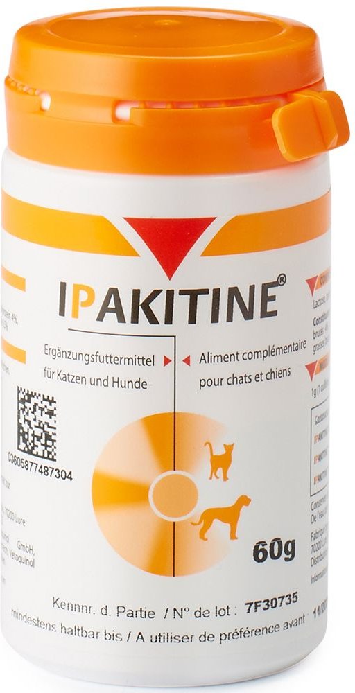 Thumbnail - Ipakitine Ergänzungsfutterm.Pulver f.Hunde/Katzen 60 g Pulver