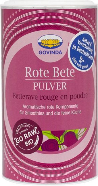 Govinda Bio Rote Beete Pulver 2x200 g