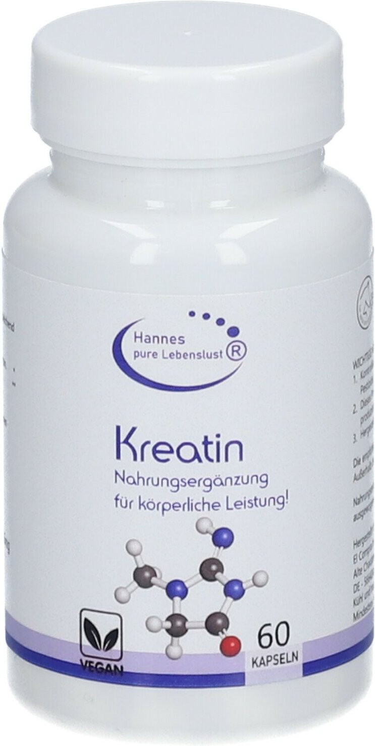 Kreatin VEGI-Kaps 60 St Kapseln