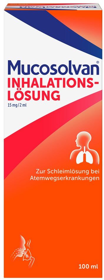 Mucosolvan Inhalationslösung 15 mg Lsg.f.Vernebler 100 ml Lösung für einen Vernebler