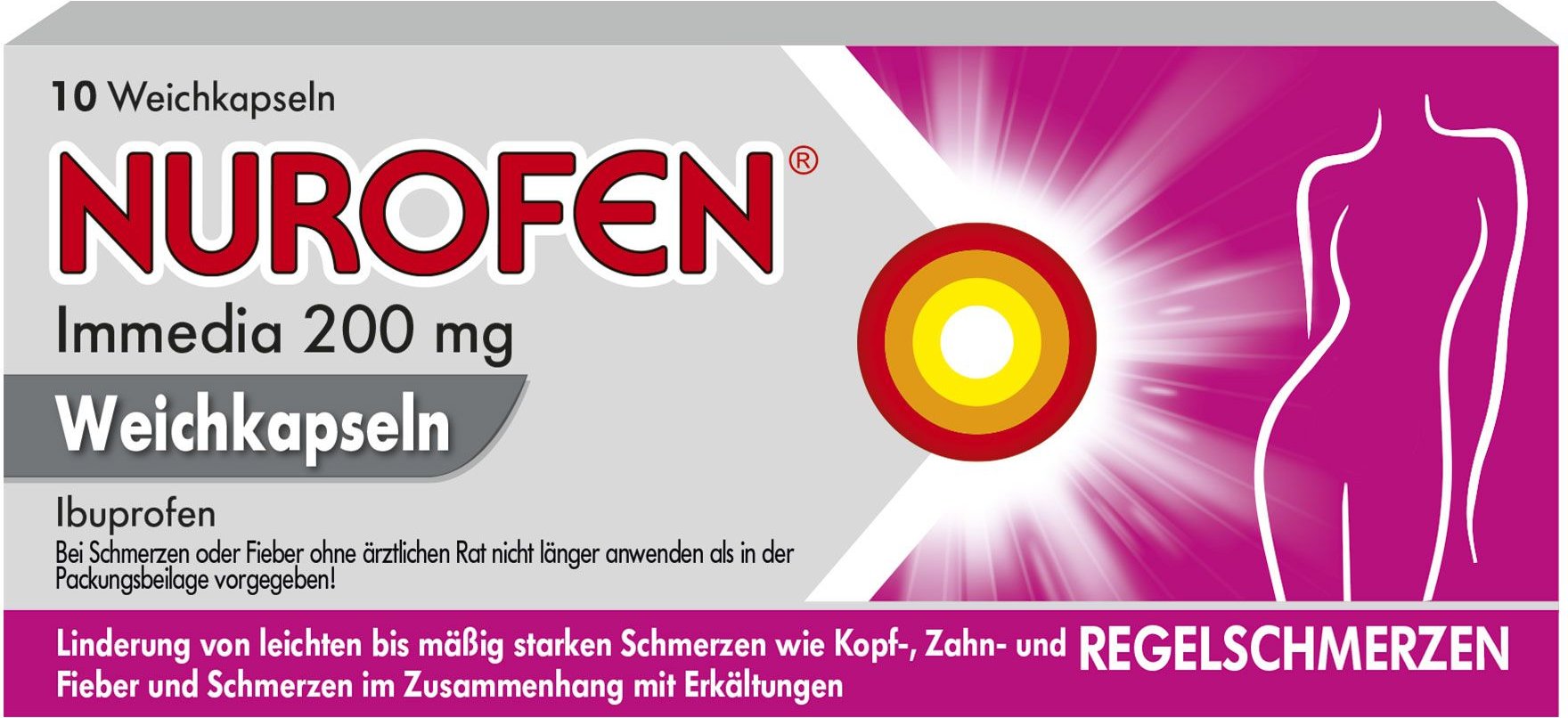 Nurofen Immedia 200 mg Weichkapseln 10 St
