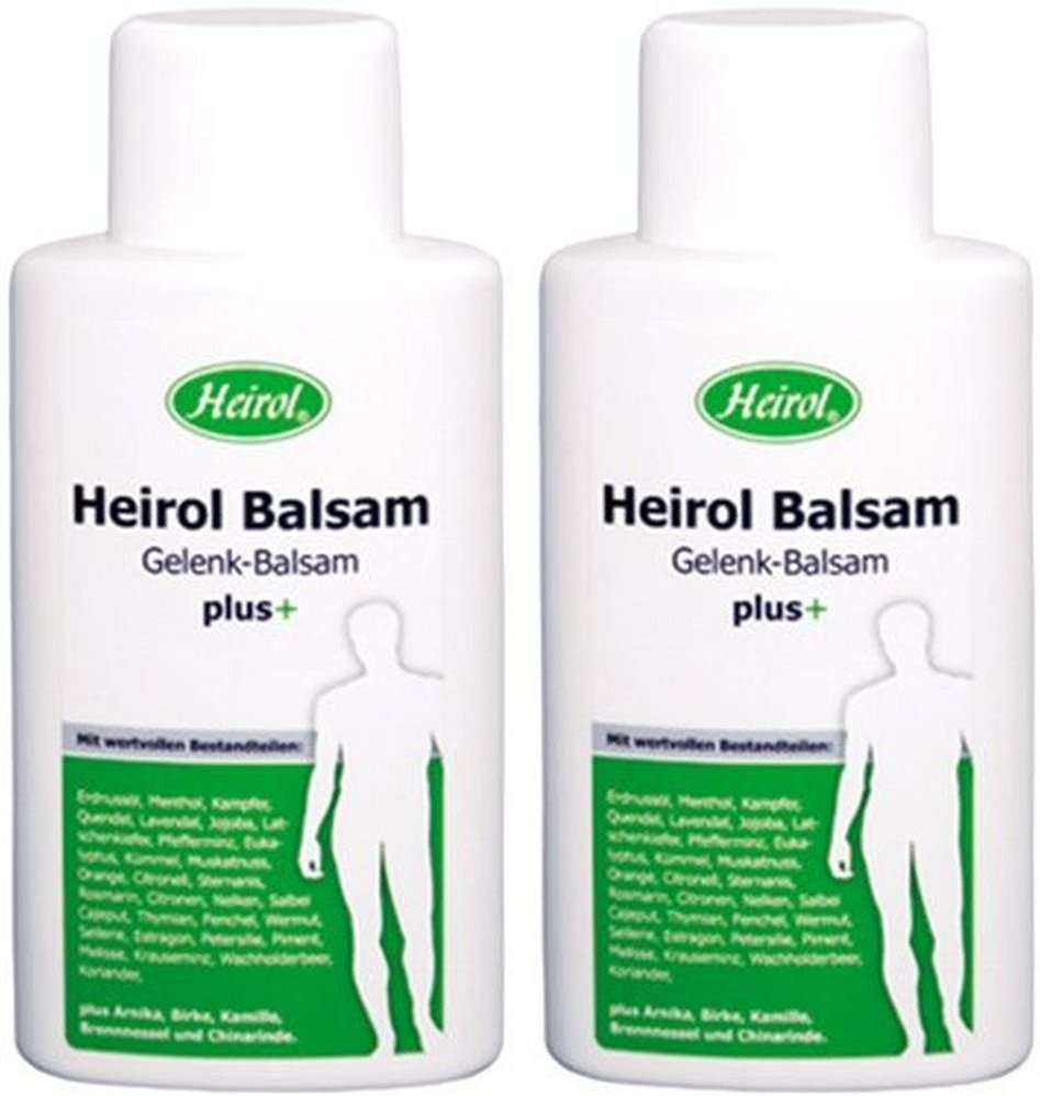 Heirol Balsam Gelenkbalsam plus+ 2x 2x500 ml