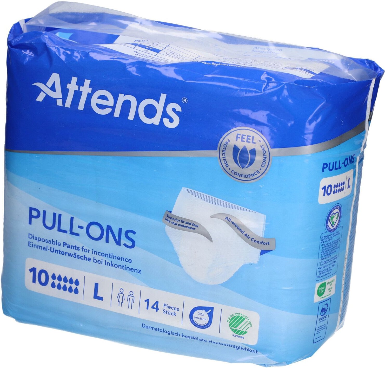 Attends Pull-Ons 10 L 14 St Windeln