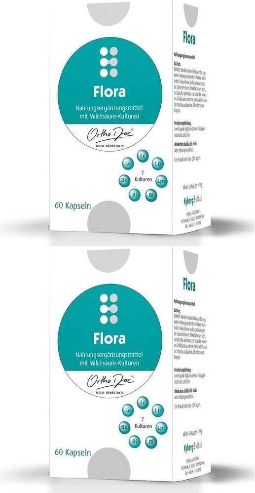 Orthodoc Flora Kapseln 2x 2x60 St