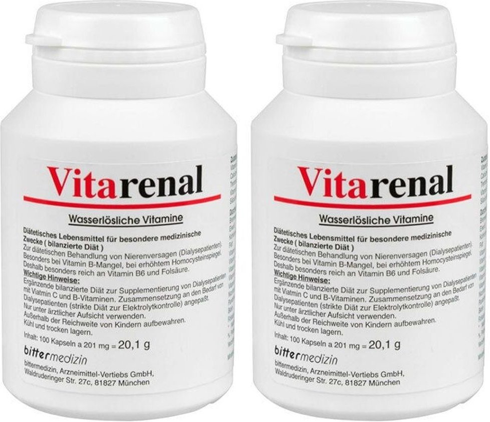 Vitarenal Kapseln 2x 2x100 St