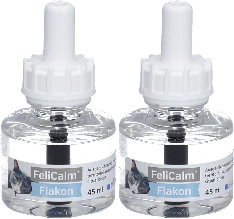 Felicalm Diffusor Nachfüllflakon f.Katzen 2x 2x45 ml Flüssigkeit
