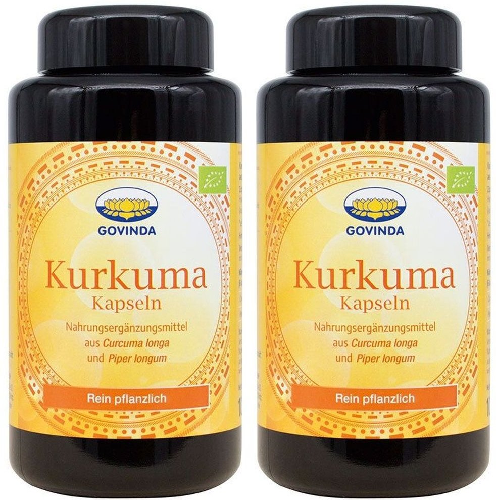 Govinda Bio Kurkuma 2x 2x200 St Kapseln