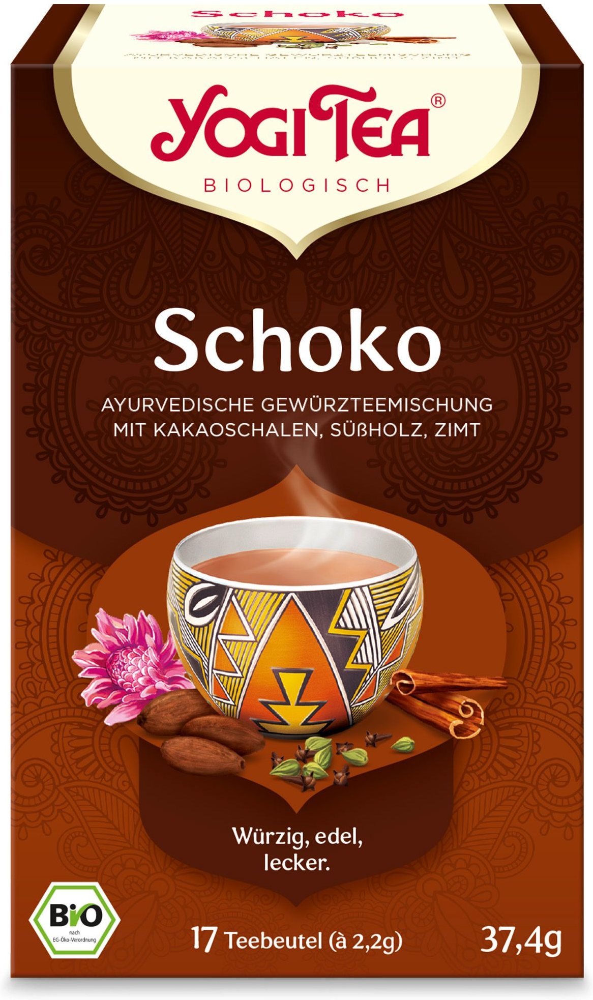 Yogi TEA Schoko Bio Filterbeutel 17x2 g