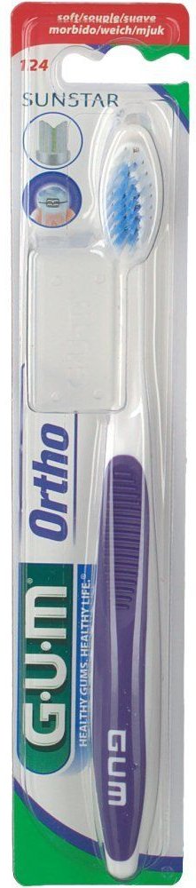 GUM KFO Zahnbürste weich V-Schnitt 1 St