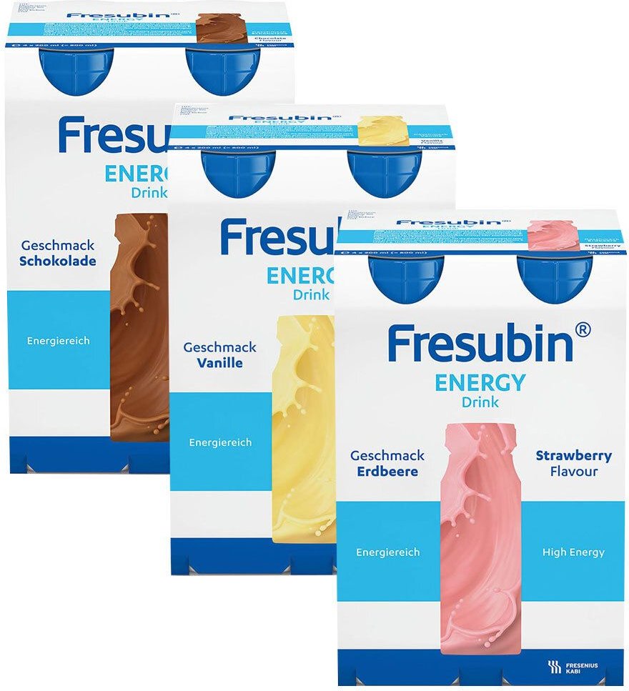 Fresubin Energy Trinknahrung Set 3 Sorten 3x4x200 ml Lösung