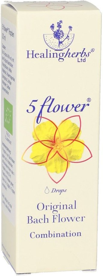 Bach Kombination 5 Flow.Notfall Tropfen Heal.Herbs 30 ml
