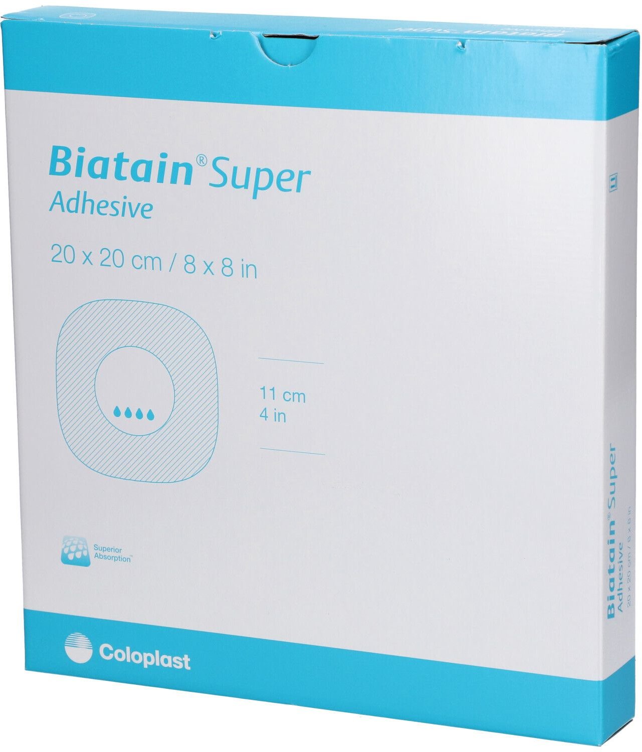 Biatain Super selbst-haftend Superabs.20x20 cm 10 St Verband