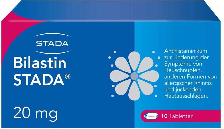 Thumbnail - Bilastin Stada 20 mg Tabletten 10 St