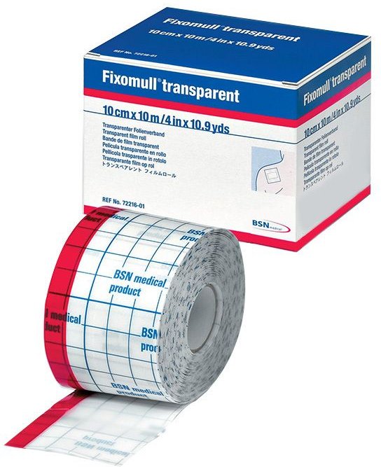 Fixomull transparent 10 cmx10 m 1 St Pflaster