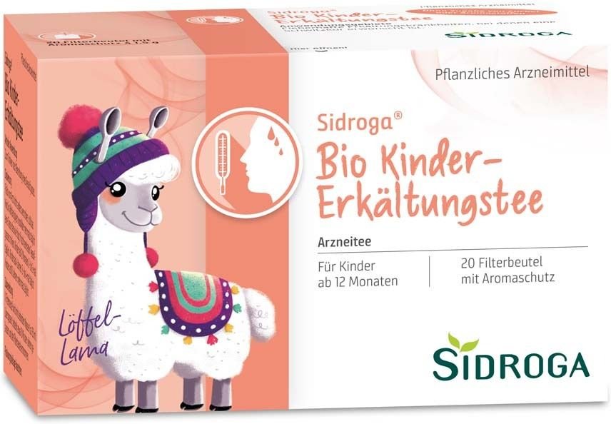 Thumbnail - Sidroga Bio Kinder-Erkältungstee Filterbeutel 20x1,5 g Tee